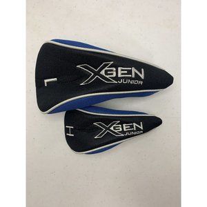 2 XGen Jr Club Head‎ Covers Blue White